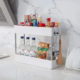 4070 Under Sink Organizers, Practical, Durable, Easy to Clean, Under Sink Shelf for Kitchens