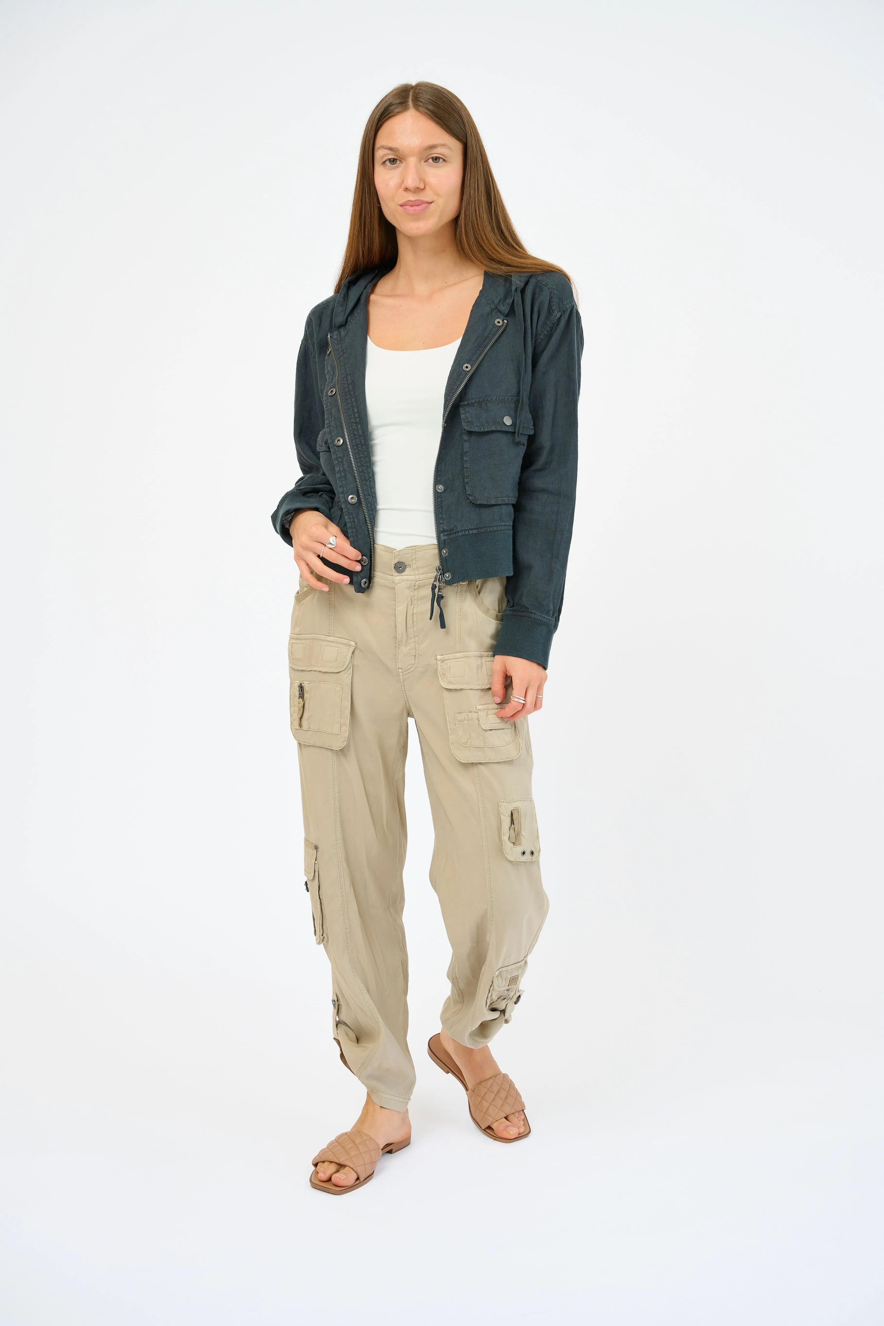 Addison Pull On Cargo Pant