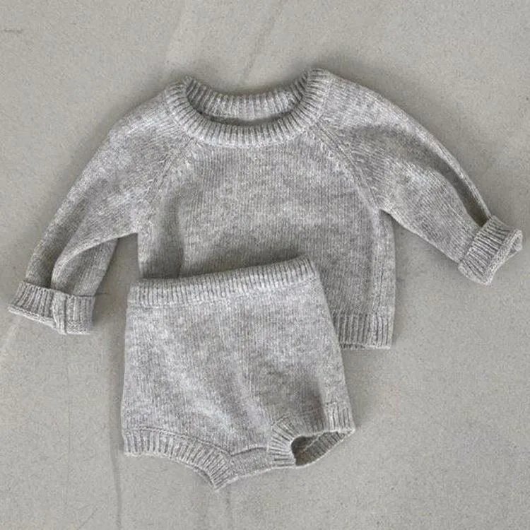 Annie & Charles - Annie & Charles® organic cotton kids' set: Grey