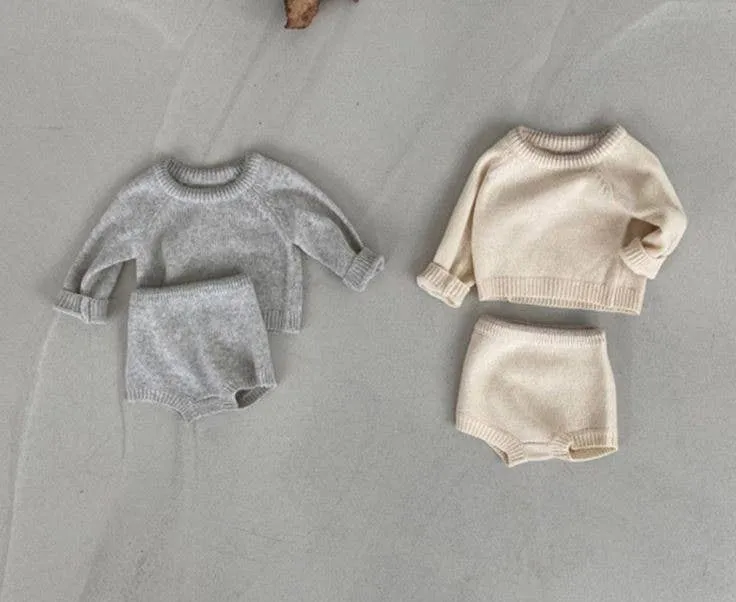 Annie & Charles - Annie & Charles® organic cotton kids' set: Grey