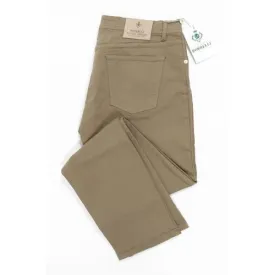 Beige 30 EUR - INT. S Luigi Borrelli Mens Trousers 340 PX 74