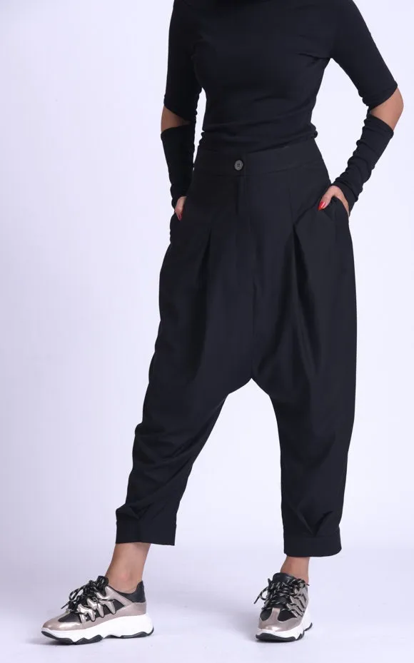 Black Loose Pants