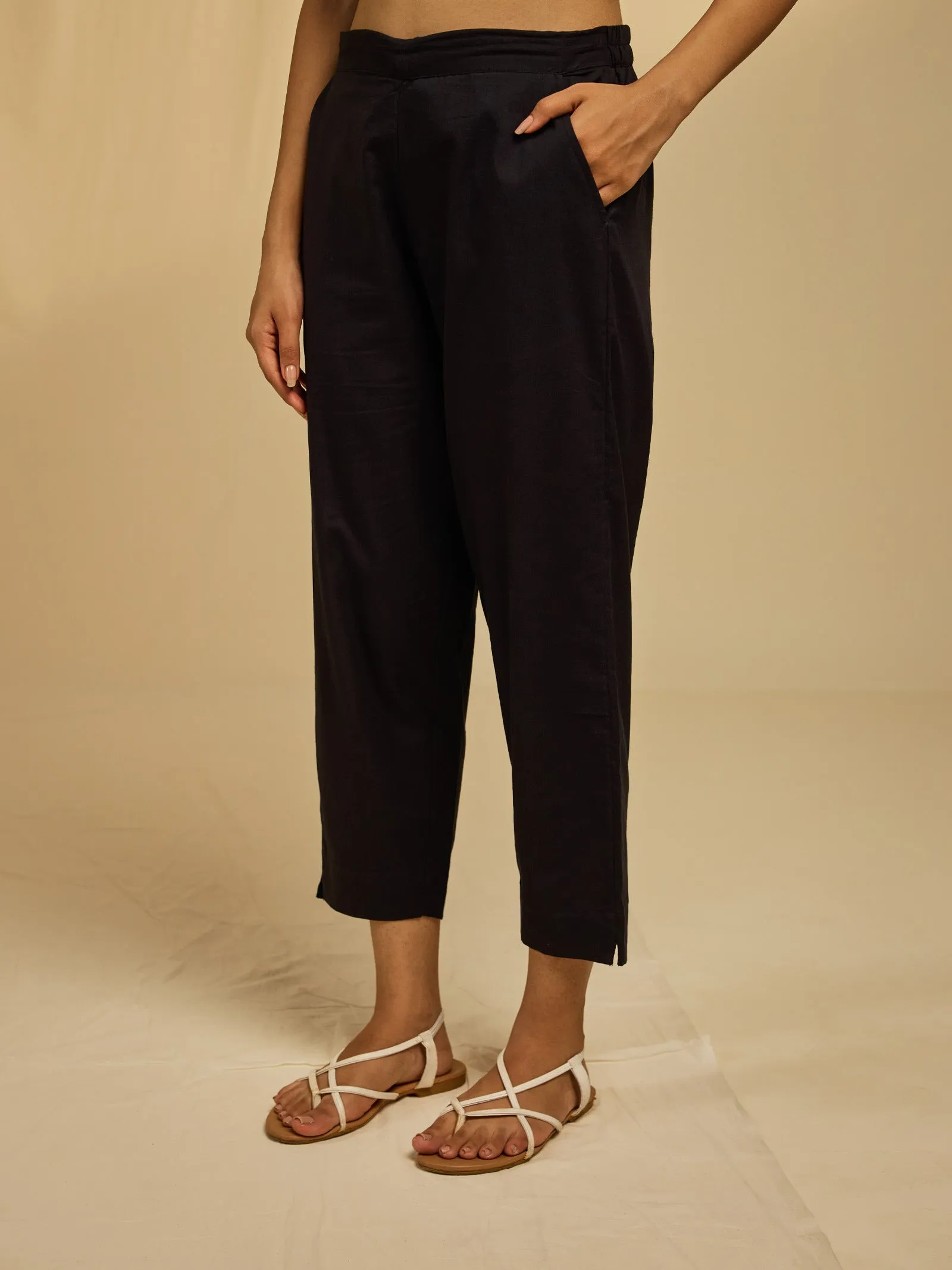 Black Short - Seriously Short Cotton Pant