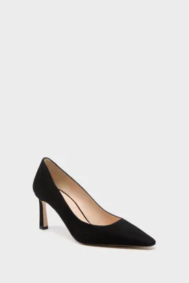 Black Suede Ilana Heels