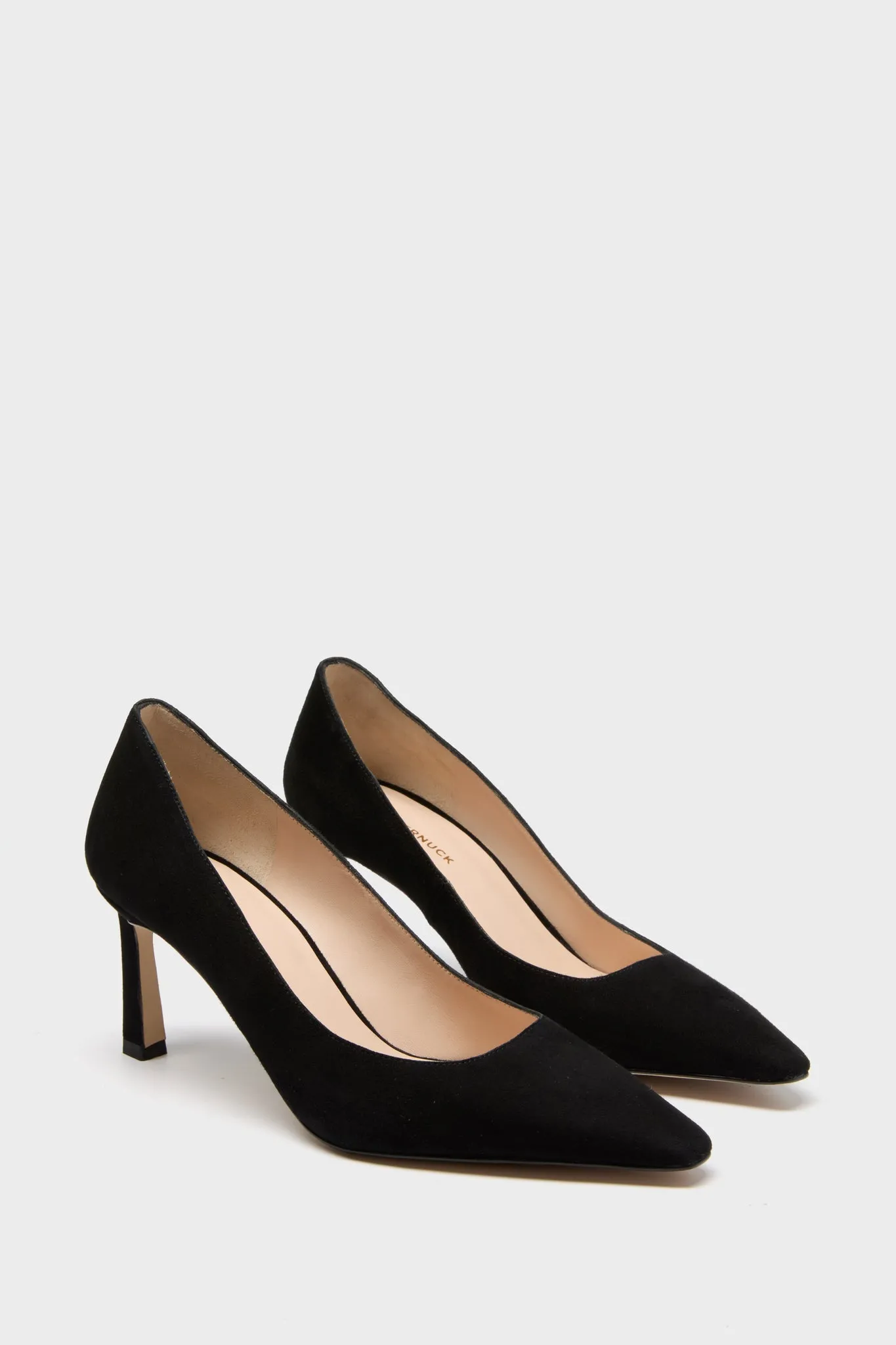 Black Suede Ilana Heels