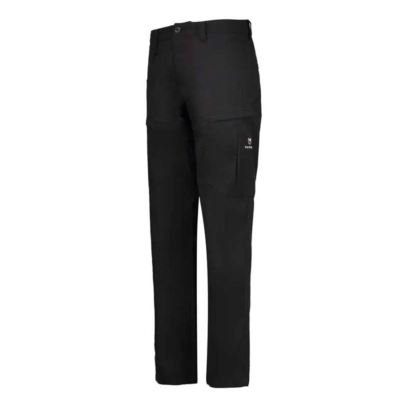 Boulton Black Men's Zipper Cargo Pants