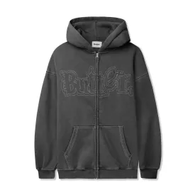 Breakdown Zip-Thru Hood, Washed Black