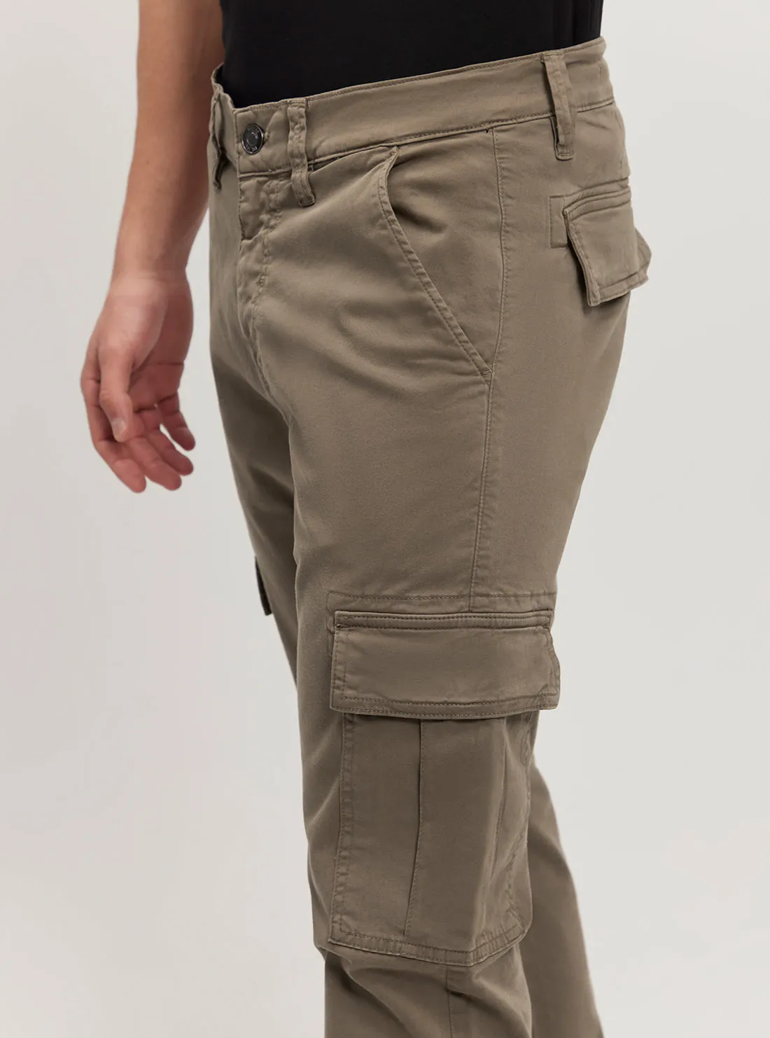 Brown Lonta Classic Cargo Pant