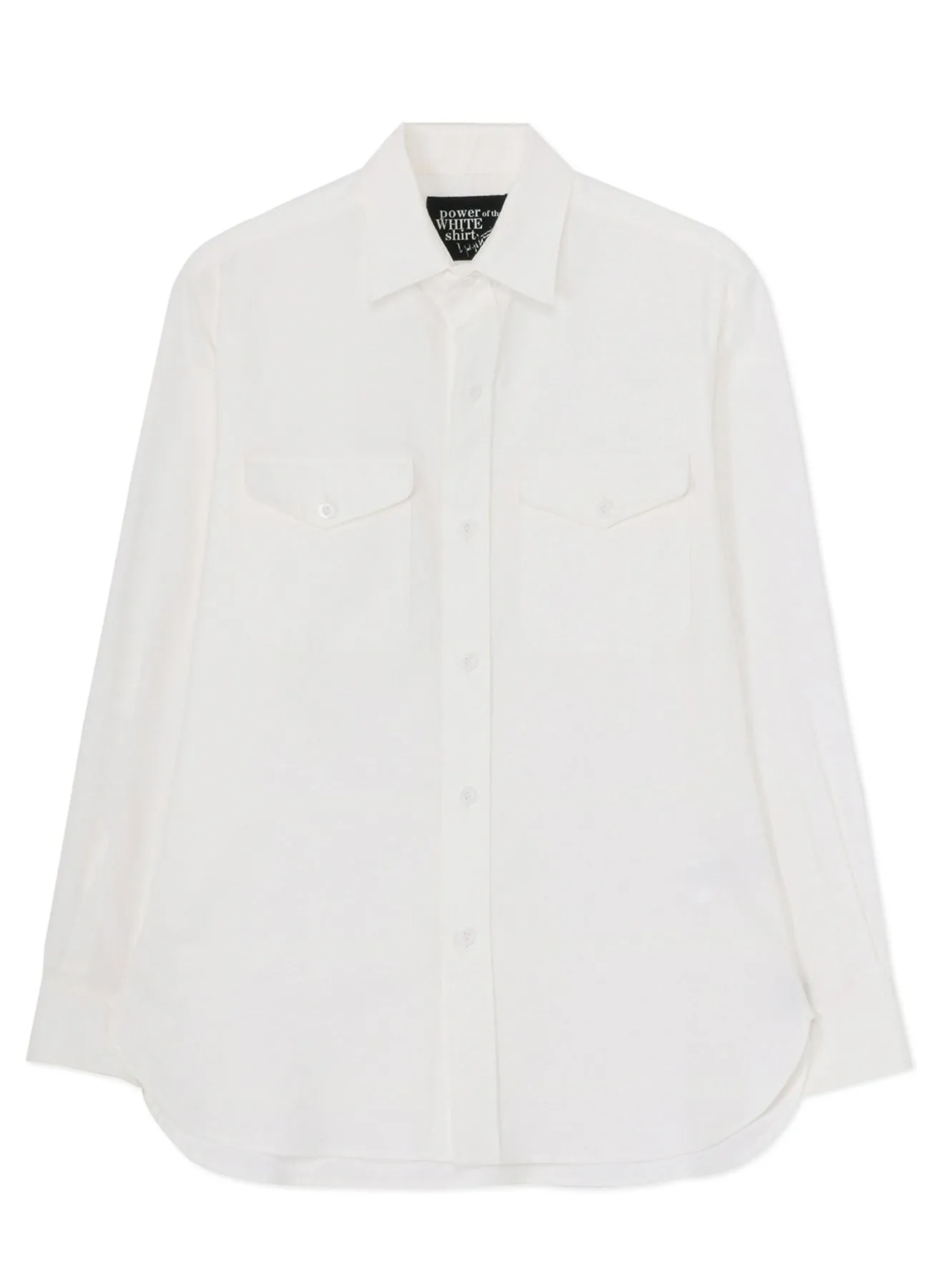 COTTON TWILL DOUBLE POCKETS SHIRT