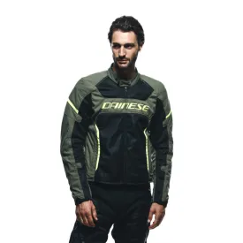 Dainese Air Frame 3 Tex Jacket Army Green/Black/Fluorescent Yellow