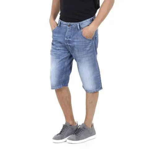 Denim 32 EUR Diesel Mens Shorts 00CKCH 0839C 01 KROSHORT