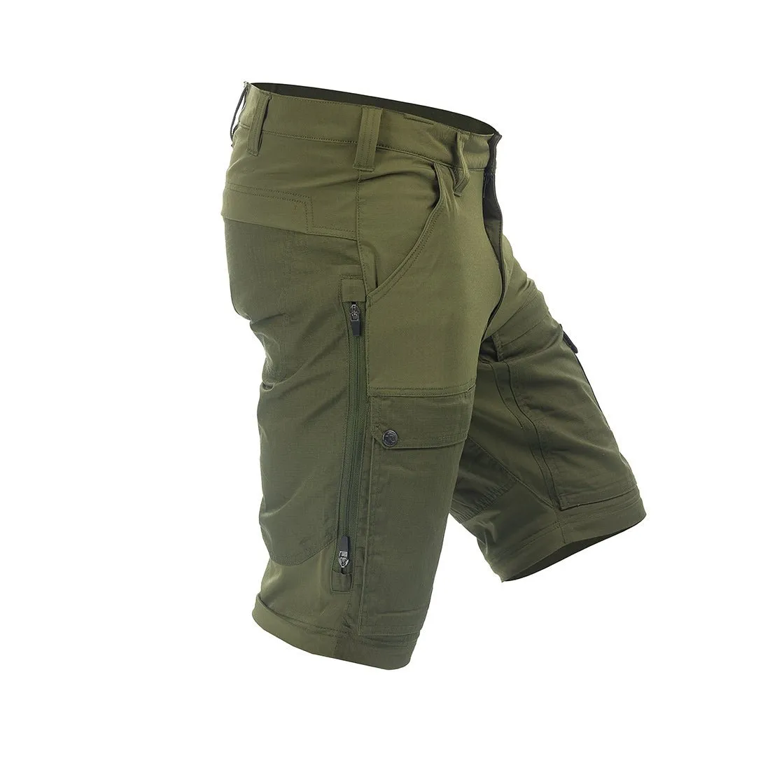 Flexible Zip-off Men Pant (Green)