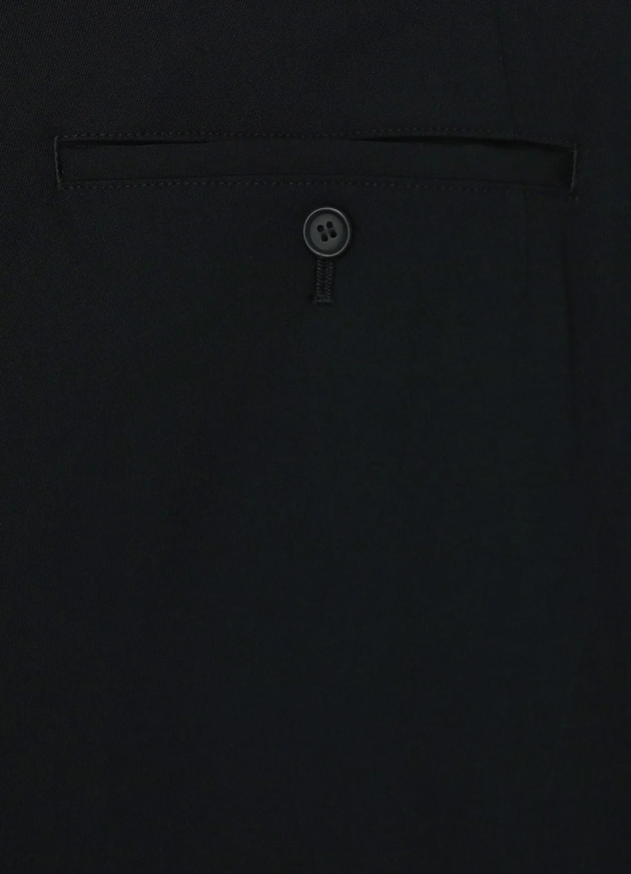 GABARDINE DROP CROTCH PANTS