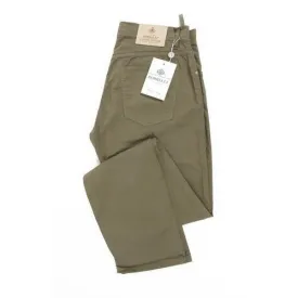 Green 34 EUR - INT. L Luigi Borrelli Mens Trousers 340 PP 27