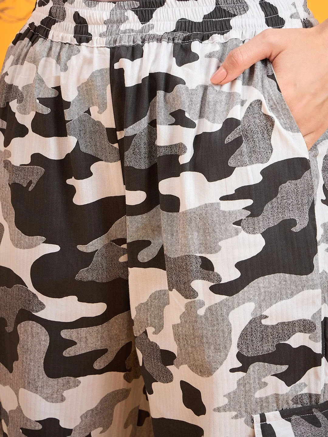 Grey Camouflage Lounge Pants