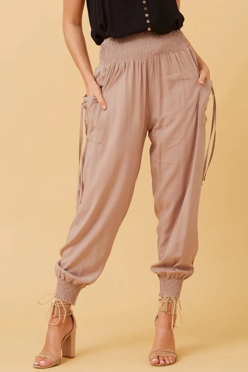 Harem Pants - Blush