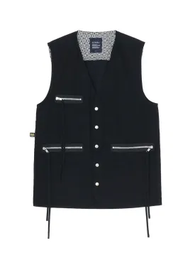 LIMI feu×TORAICHI DENIM VEST