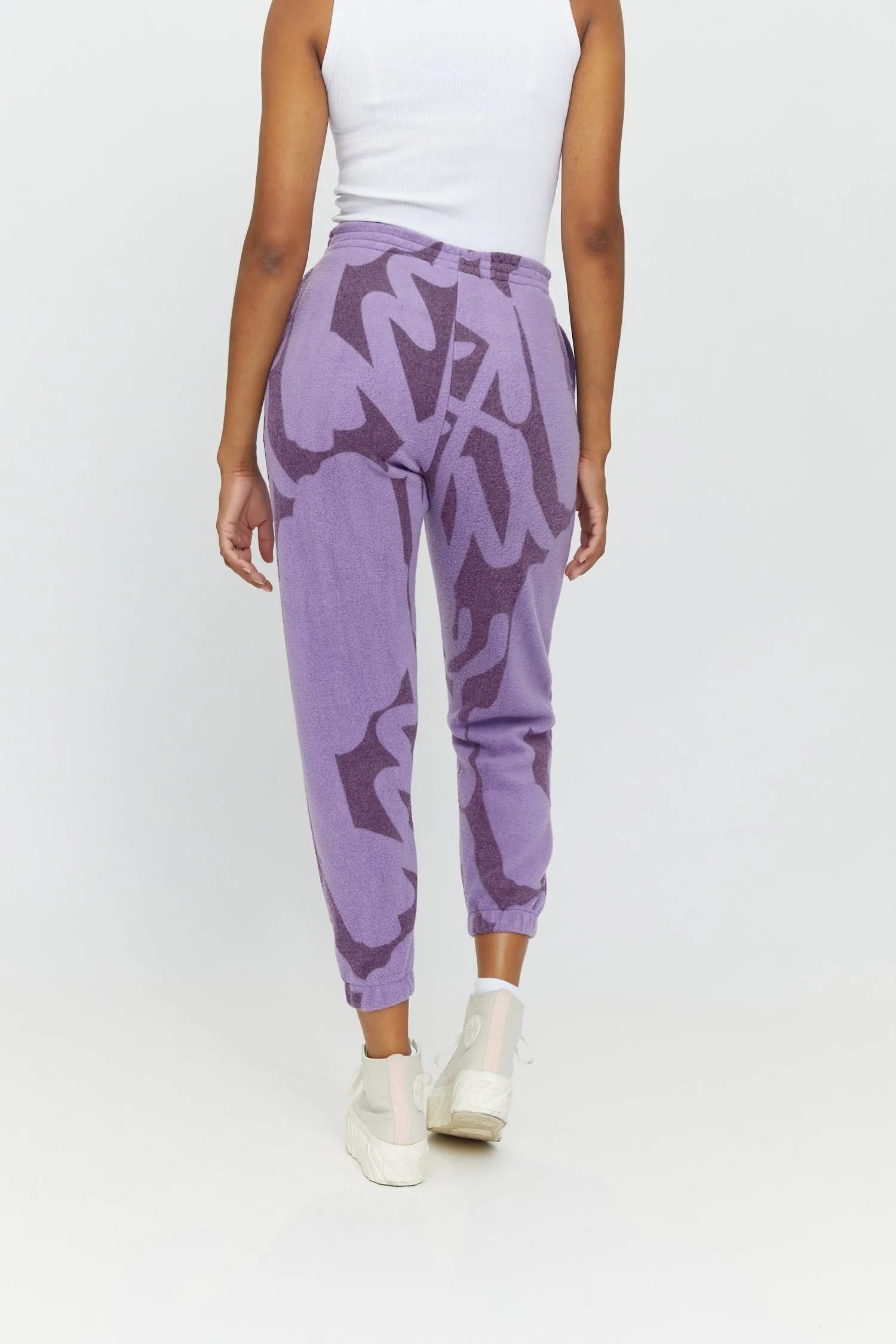 Loop Printed Fleece Pants