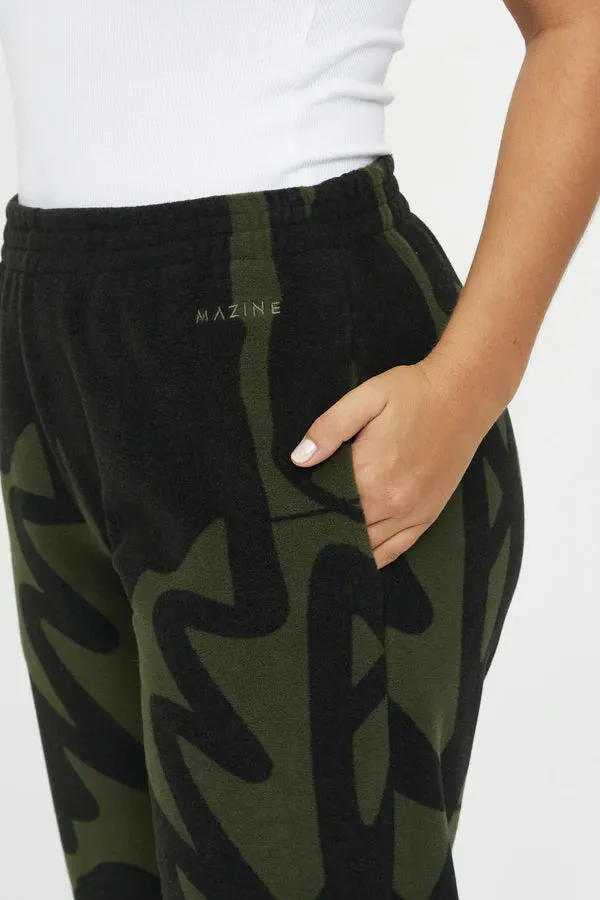 Loop Printed Fleece Pants