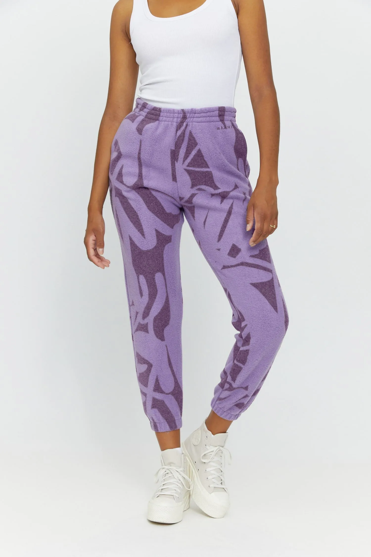 Loop Printed Fleece Pants