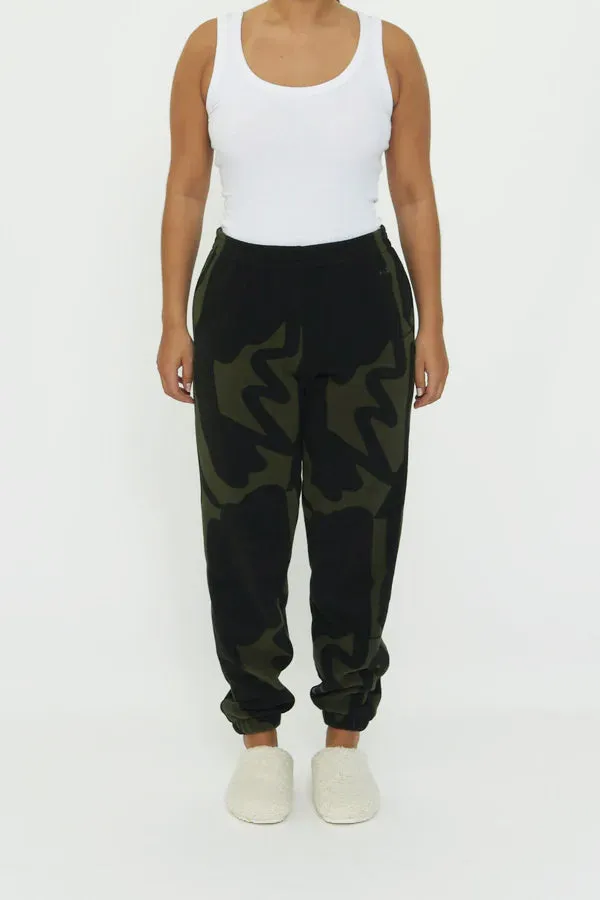 Loop Printed Fleece Pants