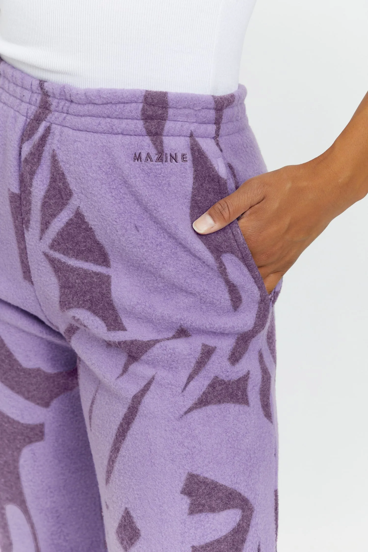 Loop Printed Fleece Pants