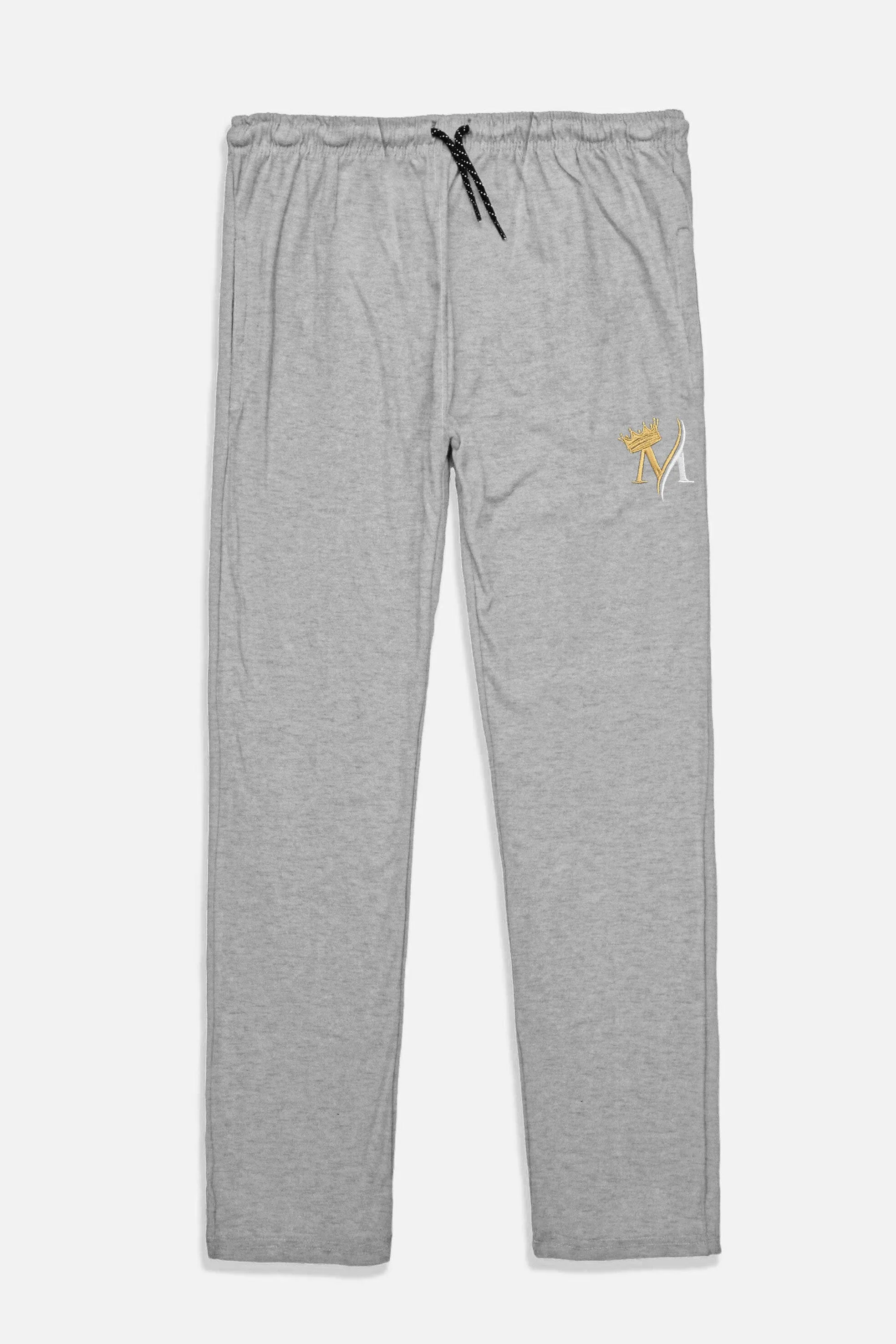 MAX 21 Men's Crown Embroidered Fleece Trousers