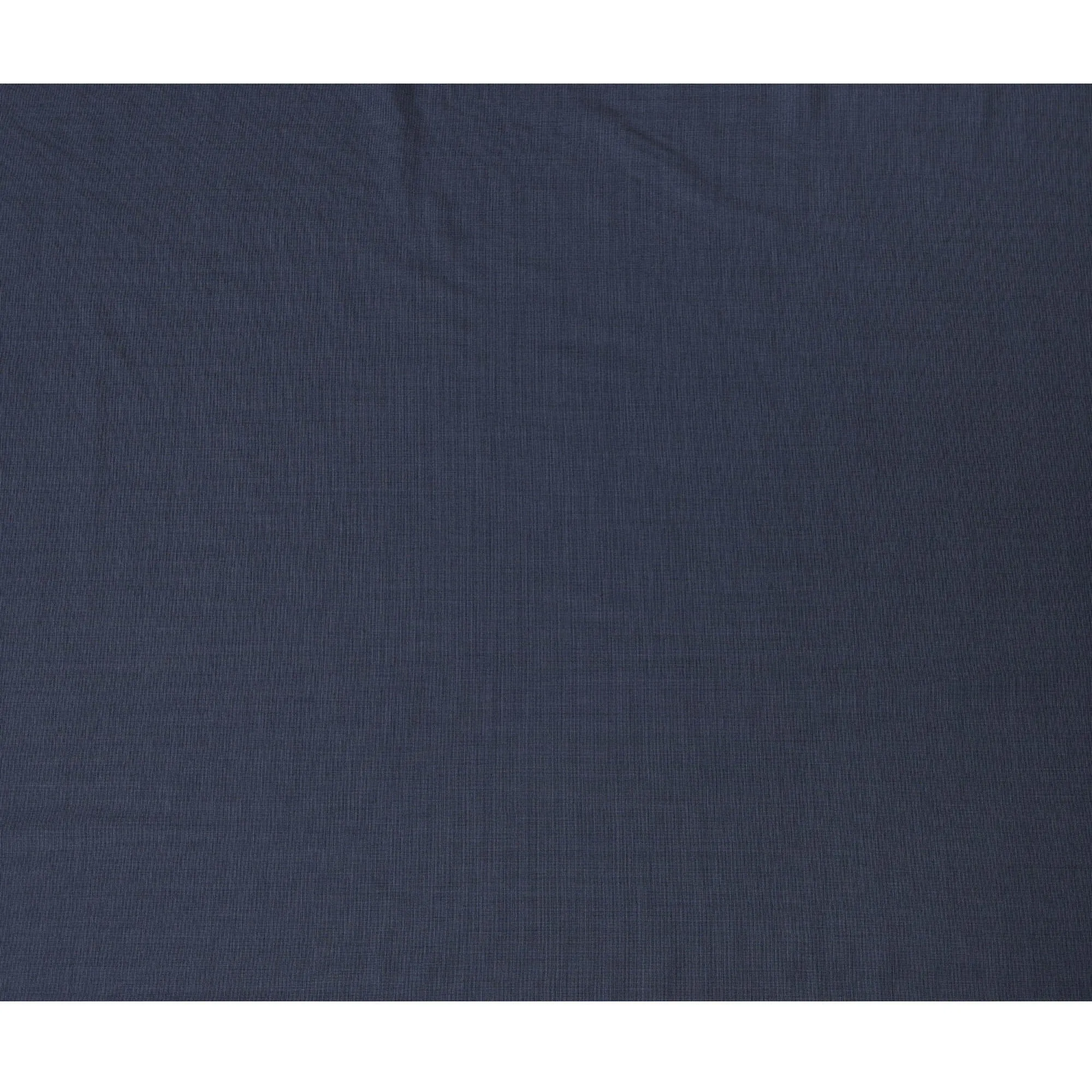 Midnight Blue Super 150's Italian all Wool Suiting Fabric – 3.5 Meters, 150 cm Width, Made in Italy-D20546