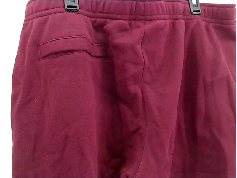 Nike Women's Club Fleece Maroon Joggers XXLarge Pant