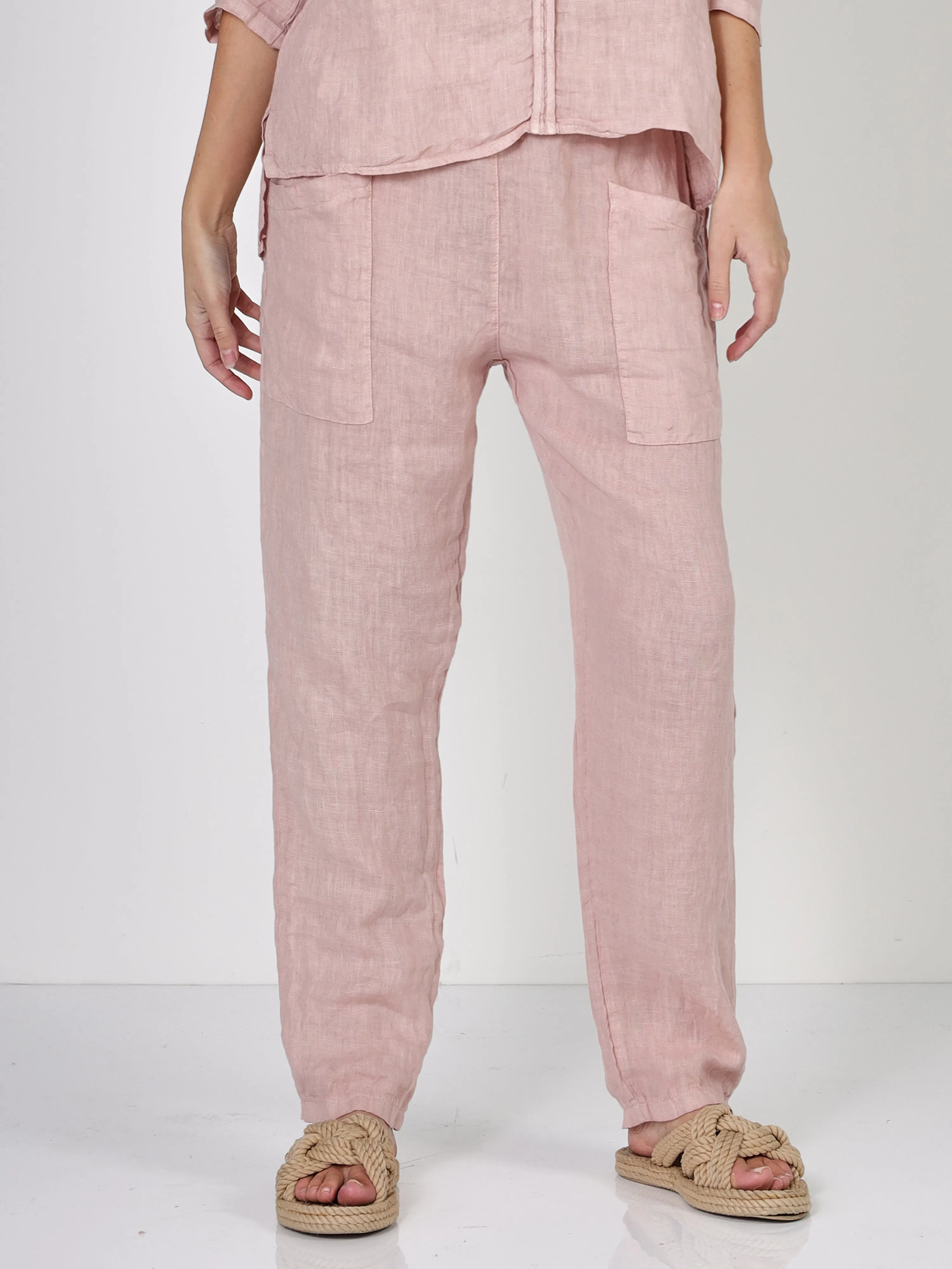 POLETTE trousers - Ash Rose