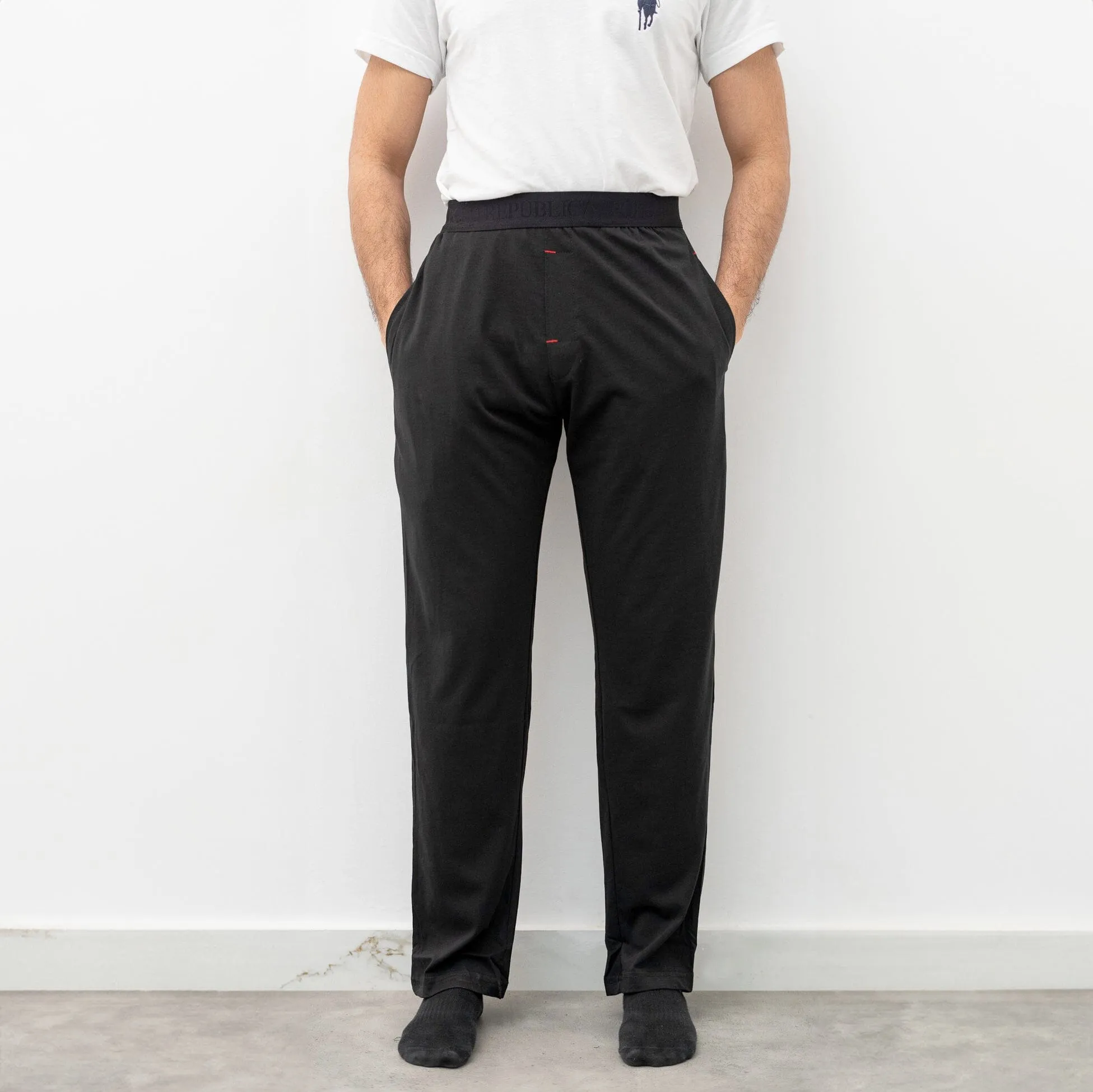 Polo Republica Men's Essentials Jersey Lounge Pants