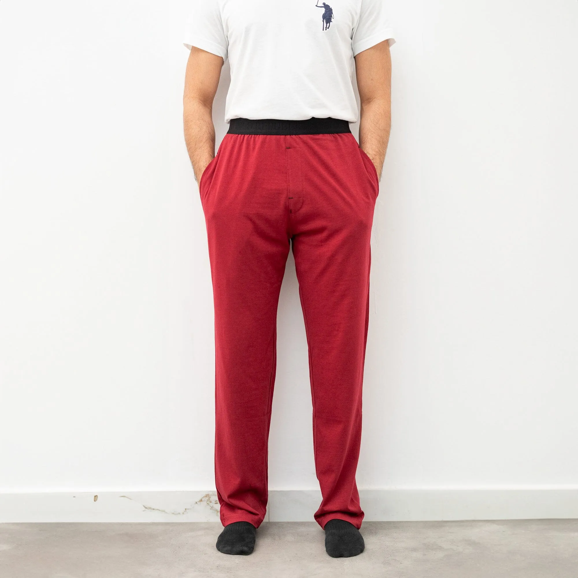 Polo Republica Men's Essentials Jersey Lounge Pants