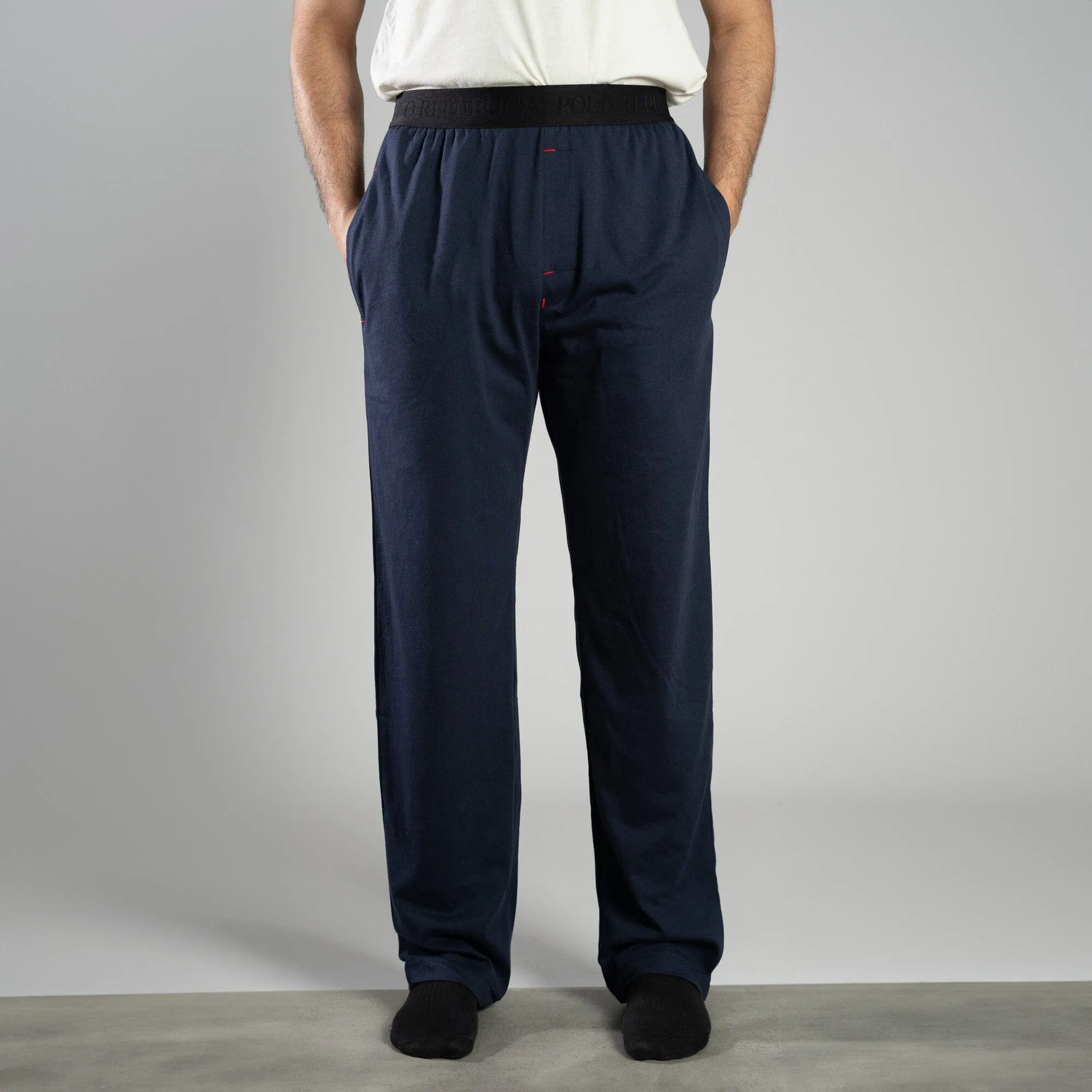 Polo Republica Men's Essentials Jersey Lounge Pants