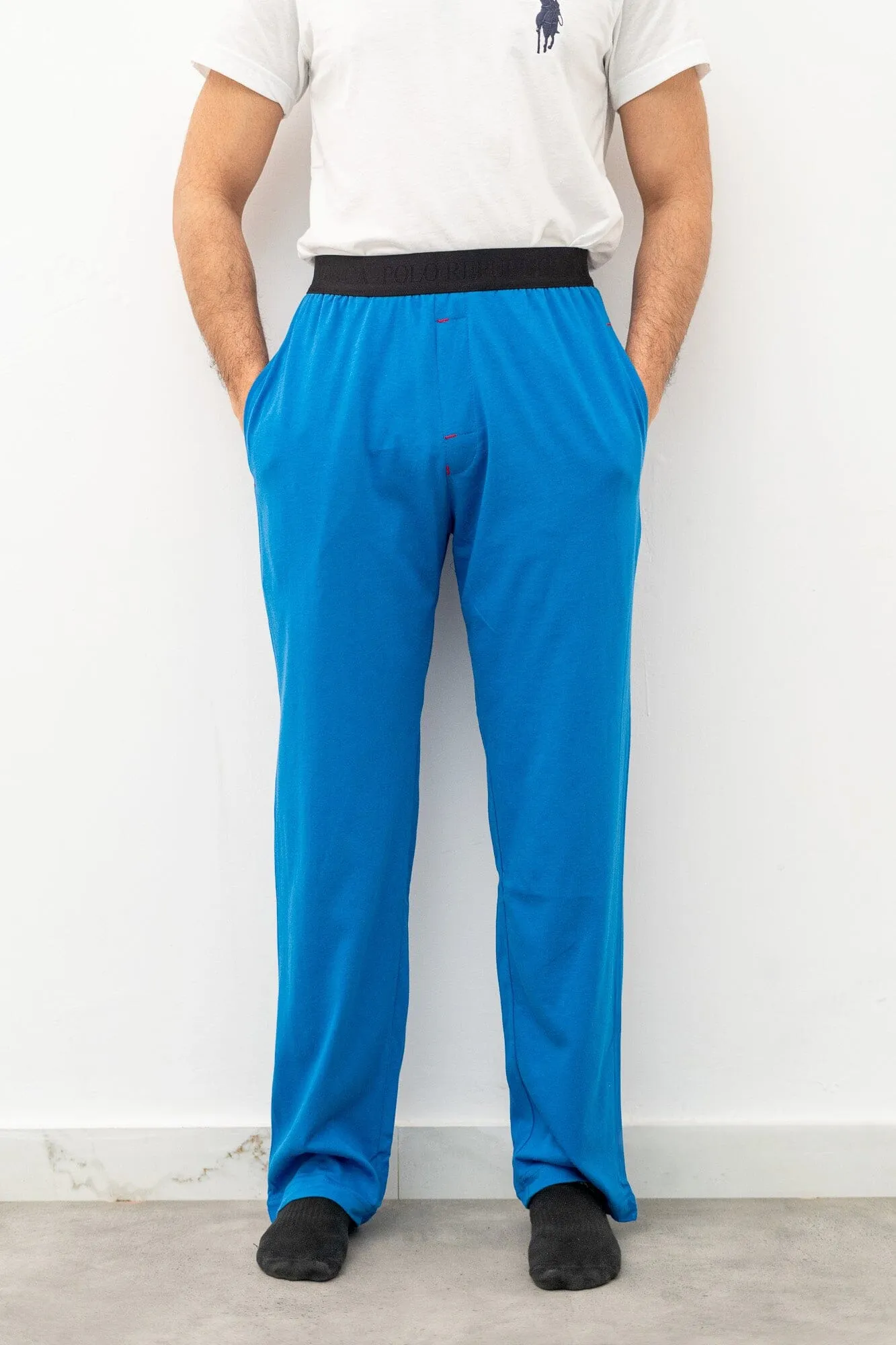 Polo Republica Men's Essentials Jersey Lounge Pants