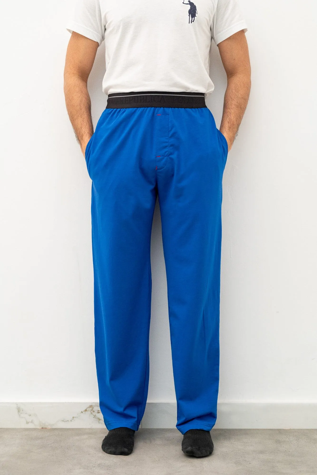 Polo Republica Men's Essentials Jersey Lounge Pants