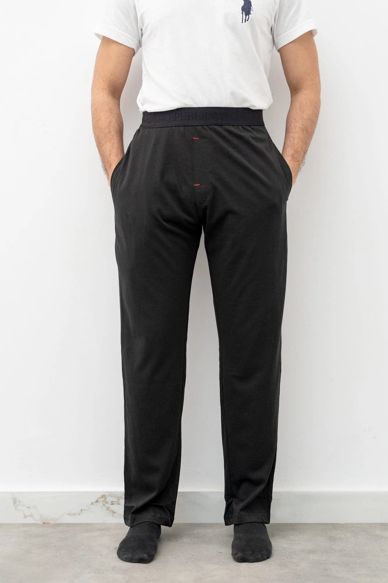 Polo Republica Men's Essentials Jersey Lounge Pants