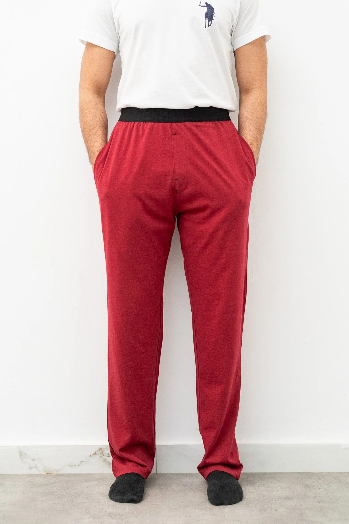 Polo Republica Men's Essentials Jersey Lounge Pants