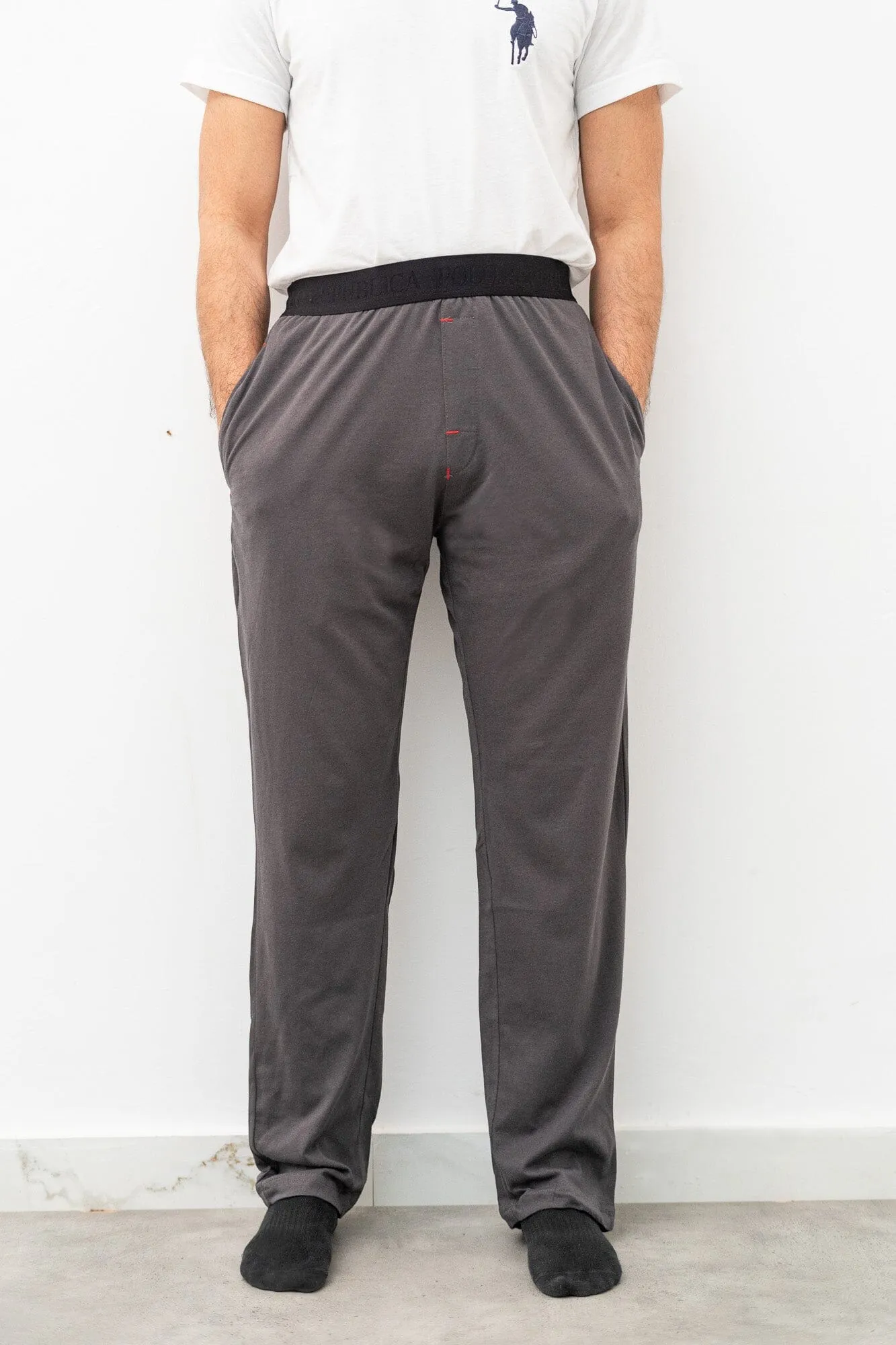 Polo Republica Men's Essentials Jersey Lounge Pants