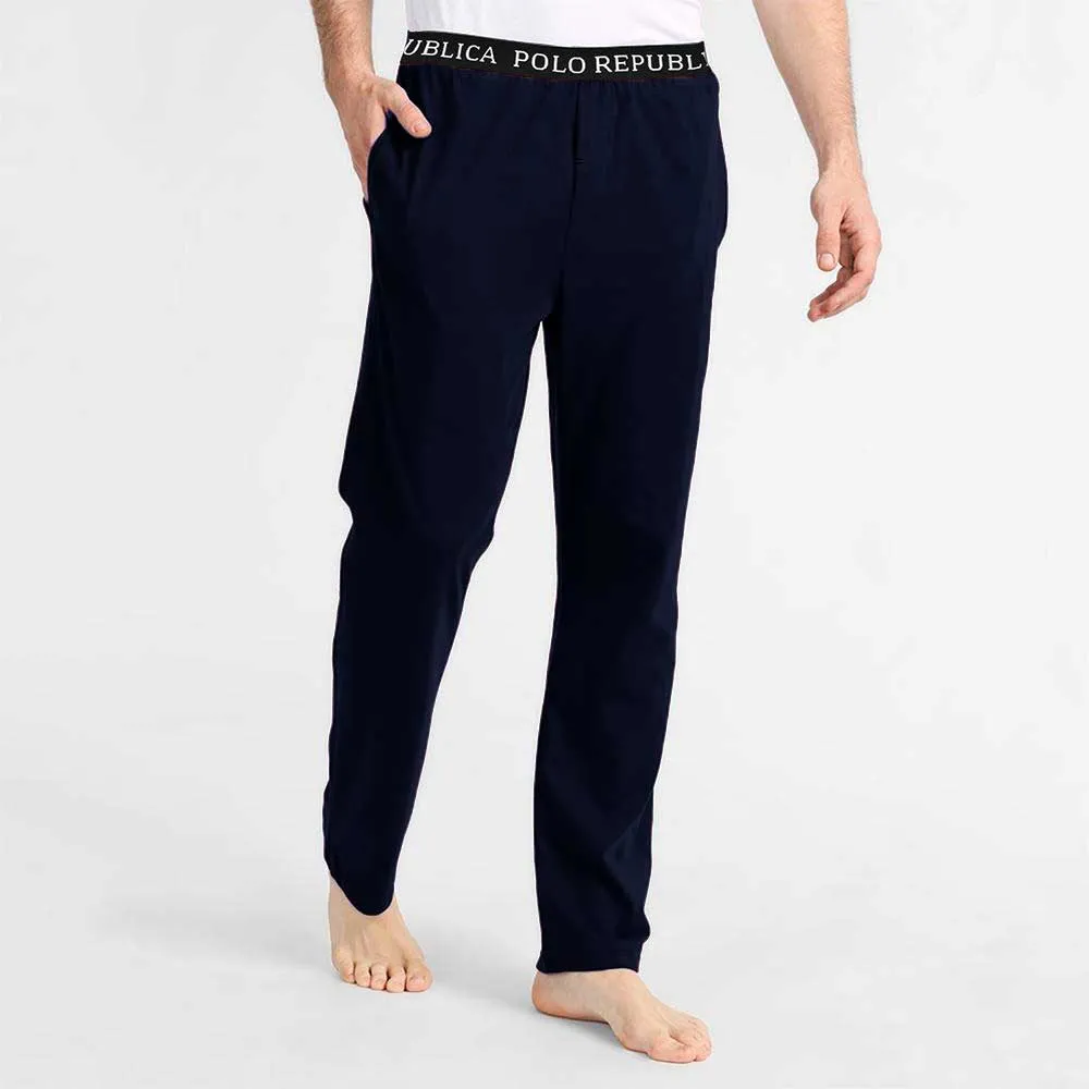 Polo Republica Men's Essentials Jersey Lounge Pants