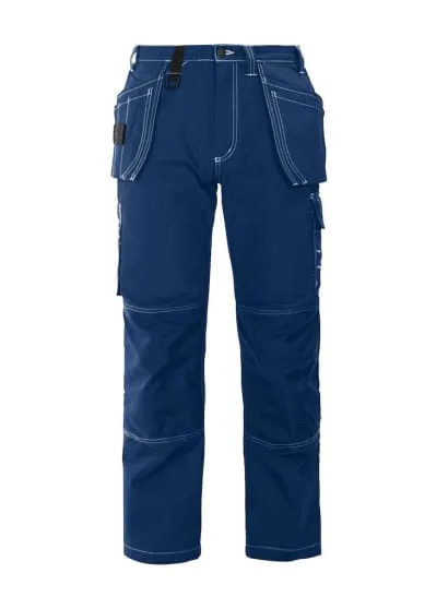 Projob 5501 Cotton Work Trousers with Kneepad and Holster Pockets - :oose Fits