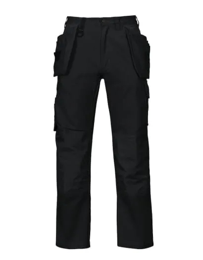 Projob 5501 Cotton Work Trousers with Kneepad and Holster Pockets - :oose Fits