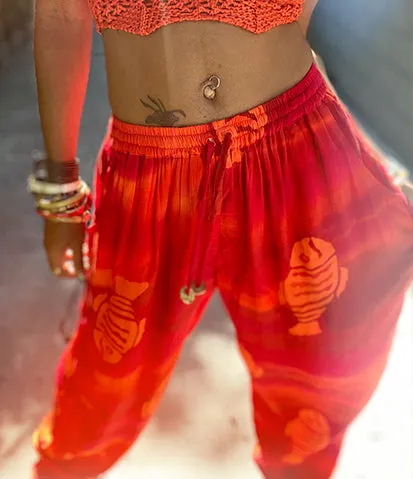 Red Fish Lounge Pants