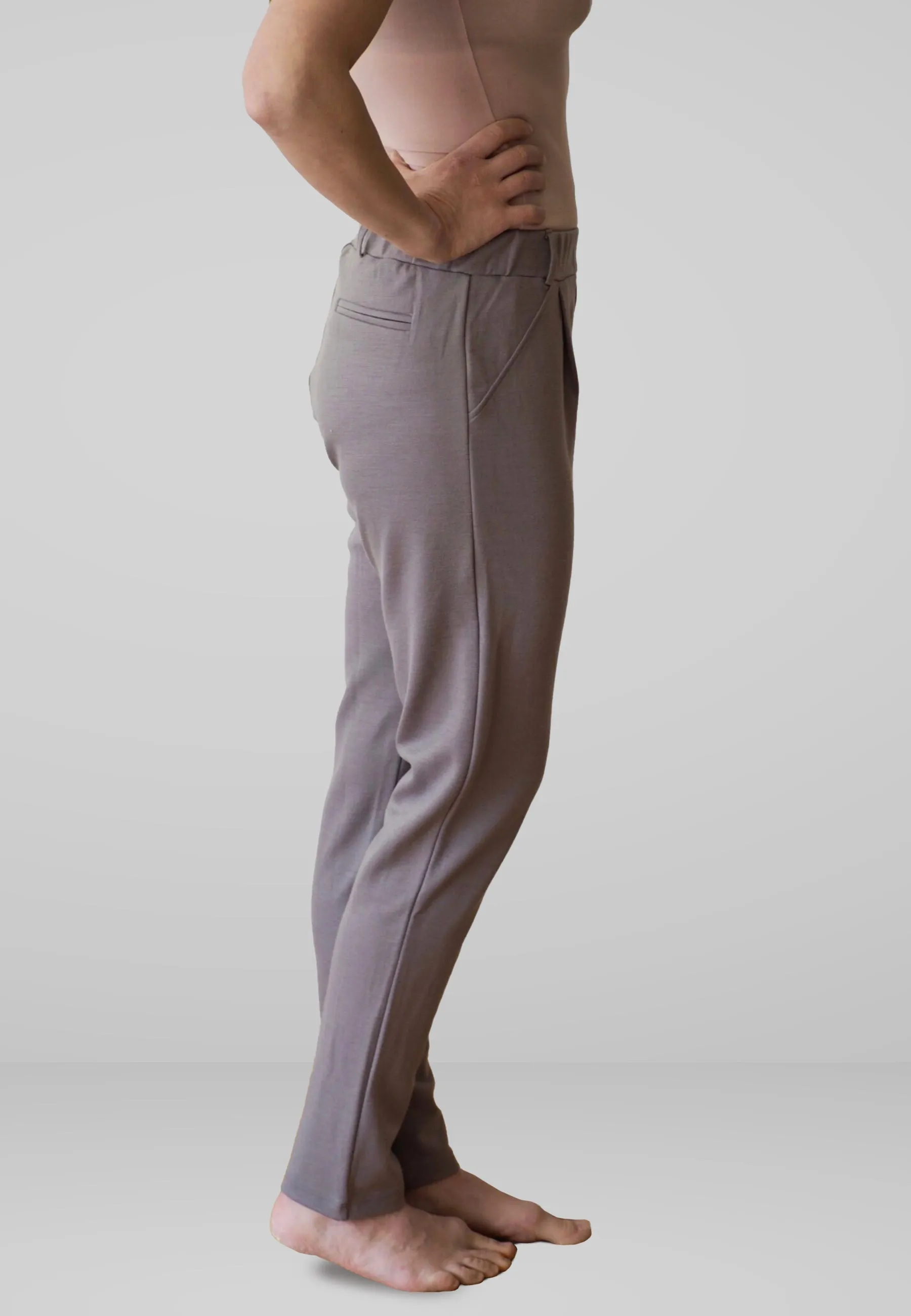 Selja Merino Chino Pants Grey