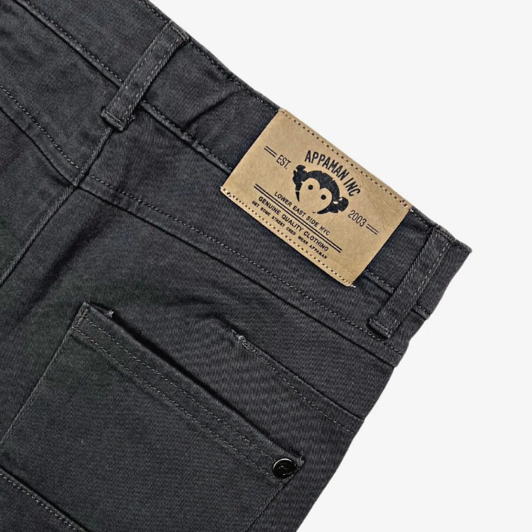 Skinny Twill Pant | Vintage Black