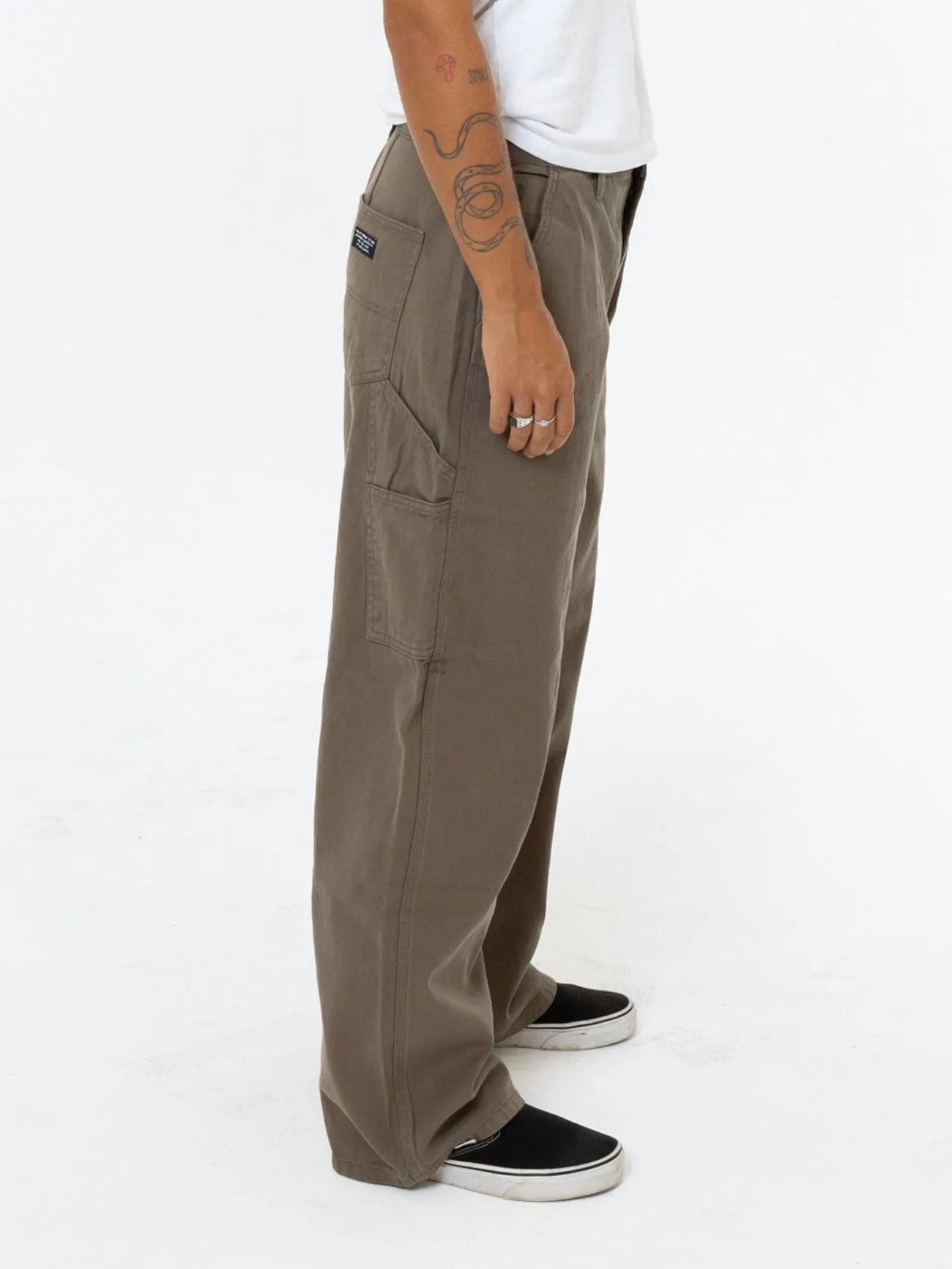 Slouch Carpenter Twill Pant - Desert