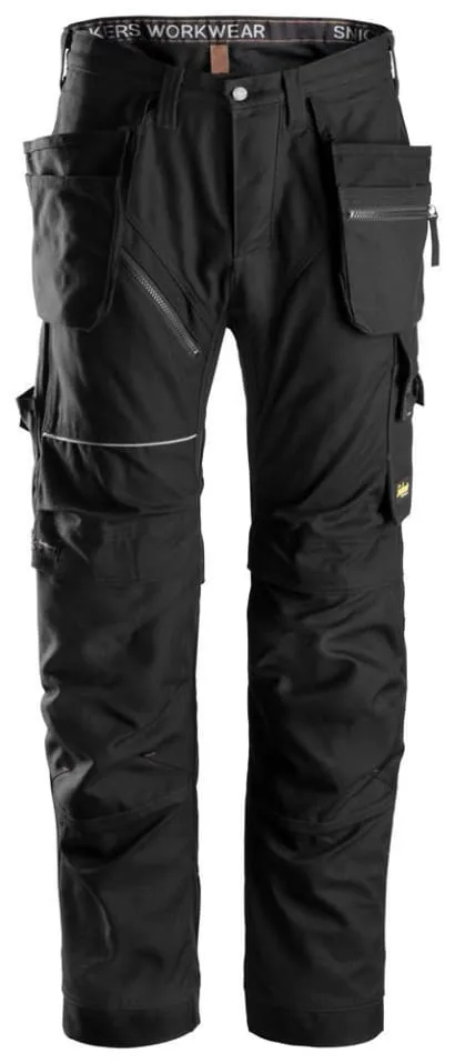 Snickers 6215 Ruffwork Cotton Trousers with Holster and Kneepad pockets-