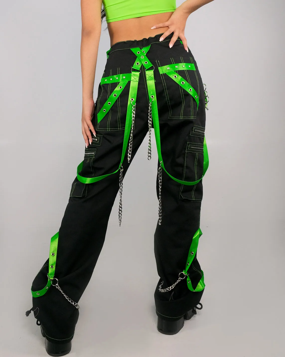 Stay PLUR Parachute Pants