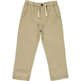 Stone Tan Twill Pants