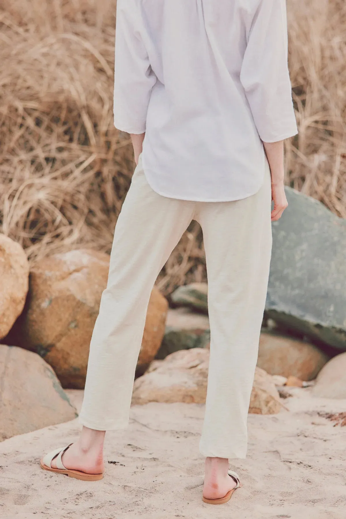 Sunset Pant in Slub Cotton