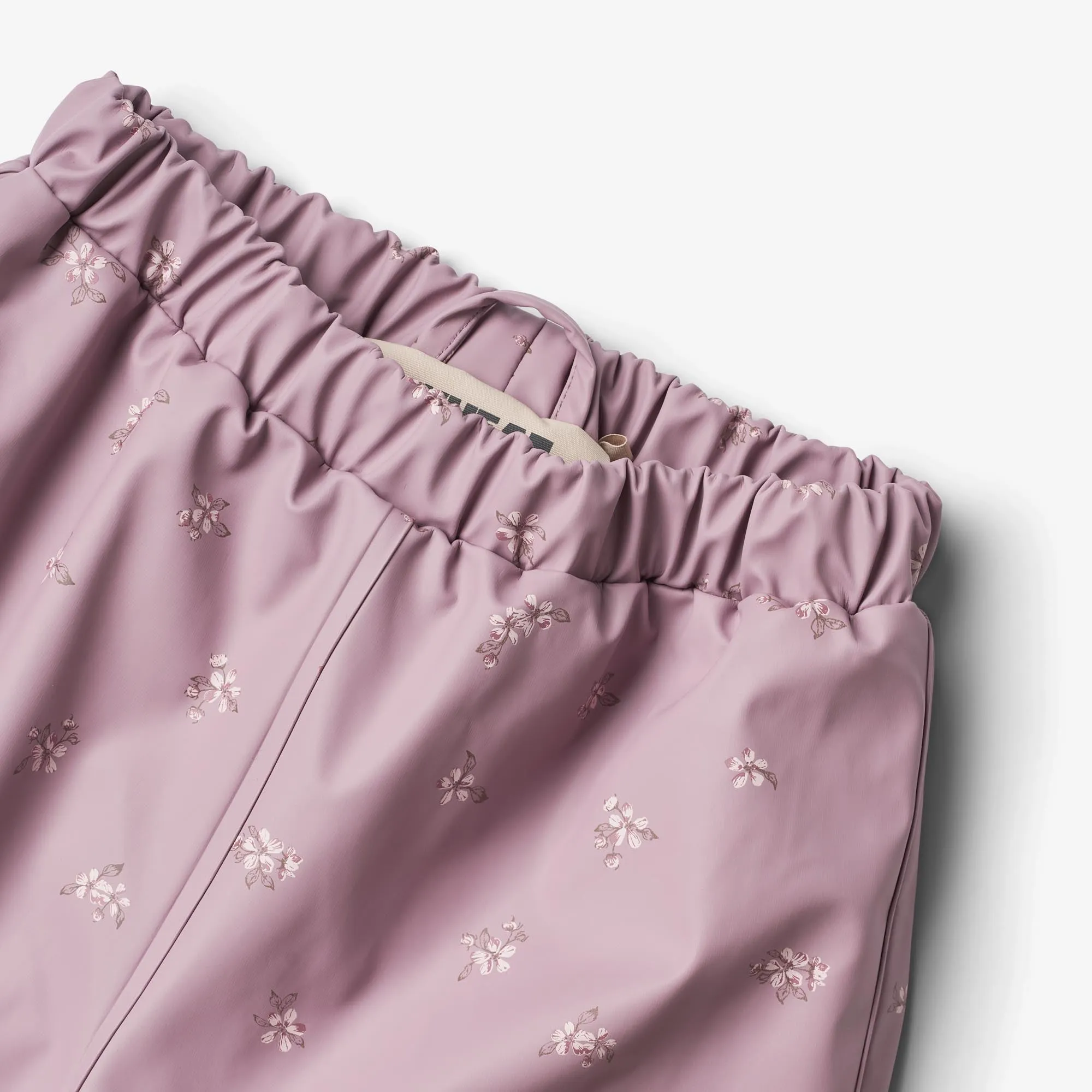 Thermo rain pants Um - soft lilac flowers